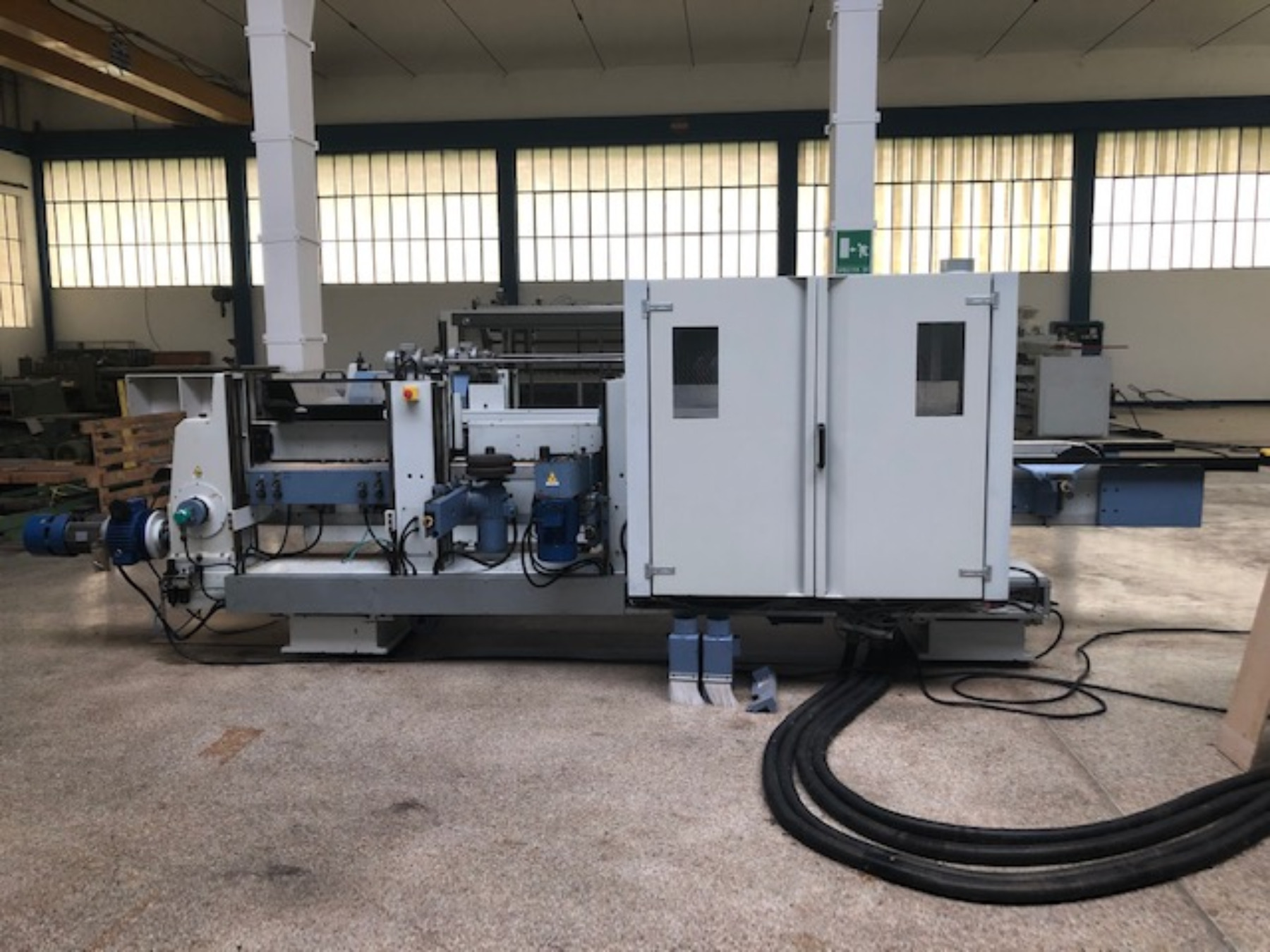 Squadratrice doppia elettronica aut. GABBIANI mod. TDA 104/80 - cod.A430310